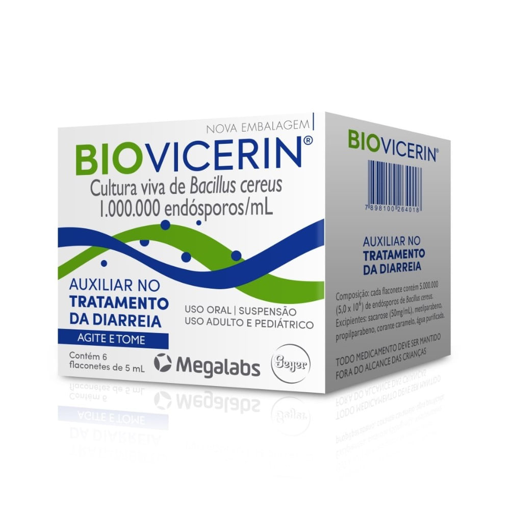 Biovicerin 6 flaconetes 5ml