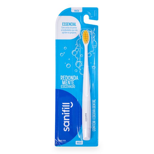 Escova Dental Sanifill Essencial Cerdas Macias 1 Unidade