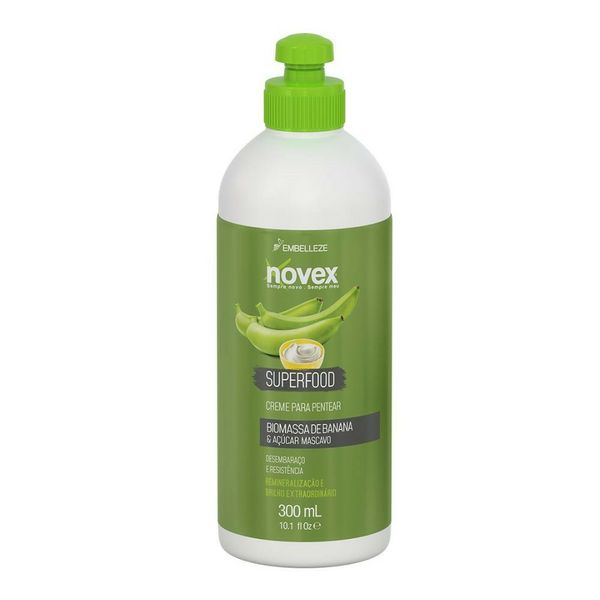 Creme Para Pentear Novex Superfood Biomassa De Banana & Açúcar Mascavo 300ml