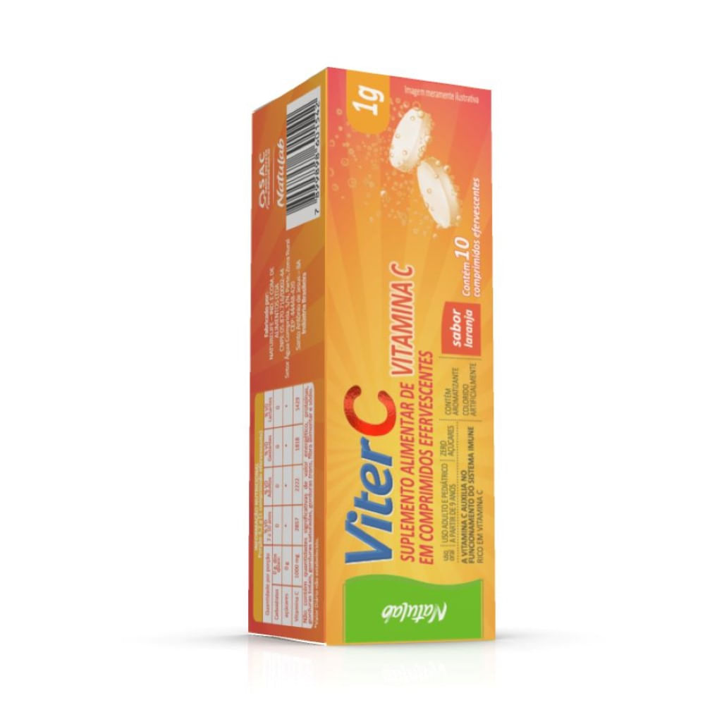Viter C 1g 10 Comprimidos Efervescentes