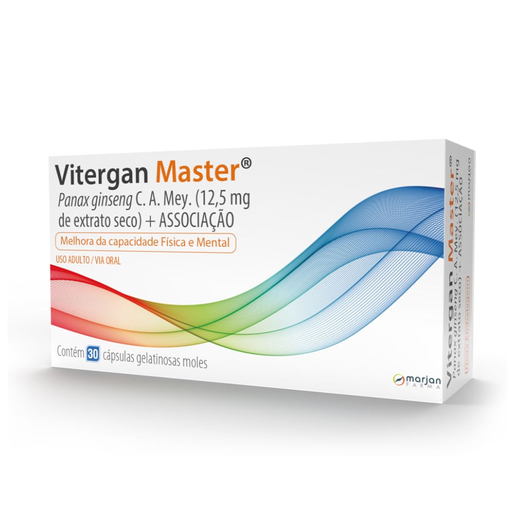 Vitergan Master Marjan 30 C&aacute;psulas Gelatinosas Moles