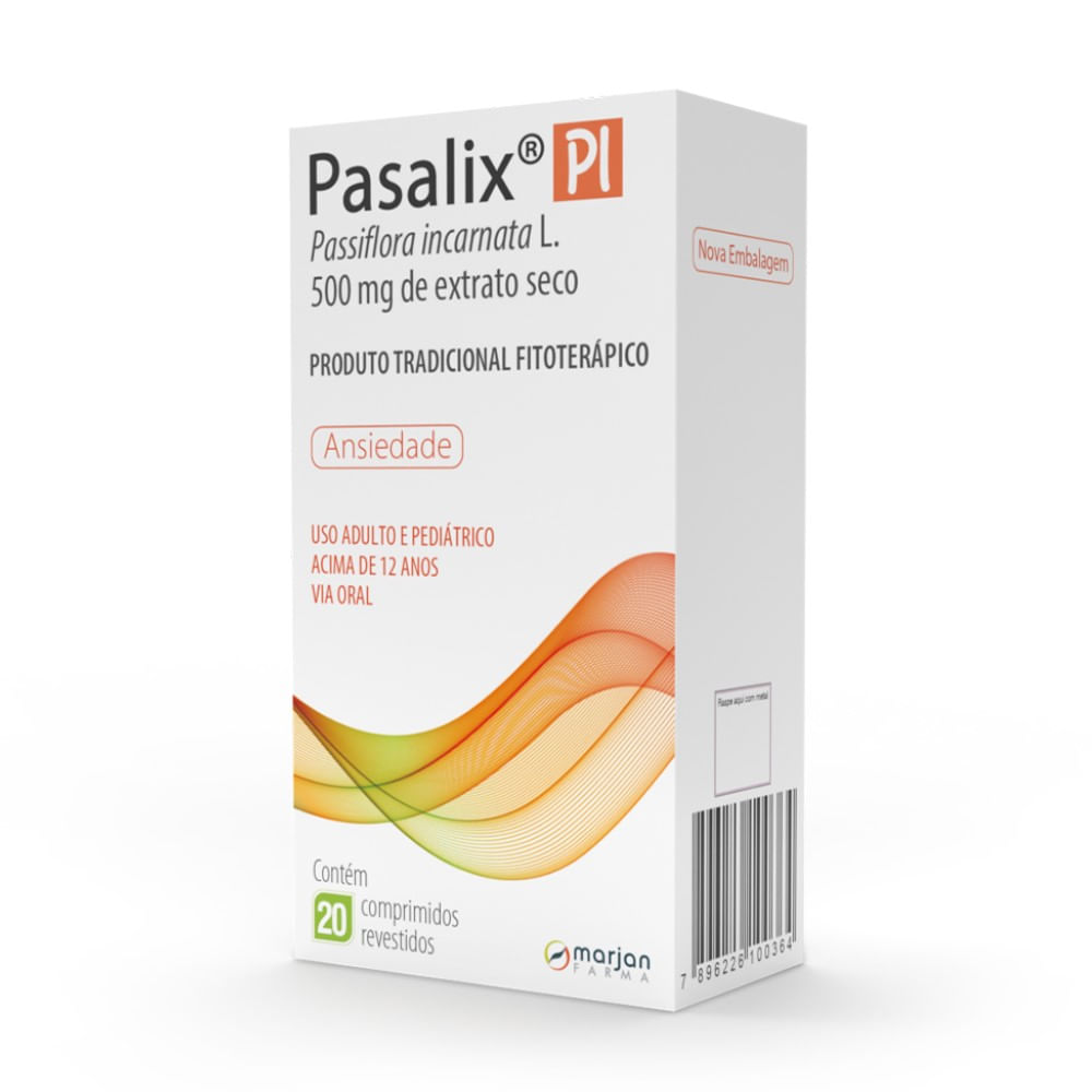 Pasalix Pi 20 Comprimidos