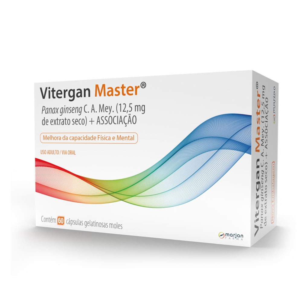 Vitergan Master 60 C&aacute;psulas Gelatinosas Moles