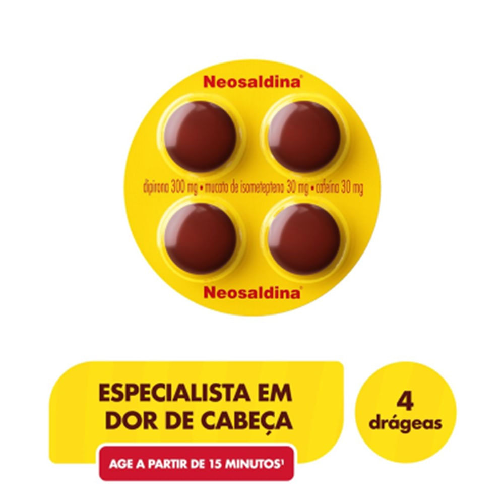 Neosaldina 4 Dr&aacute;geas