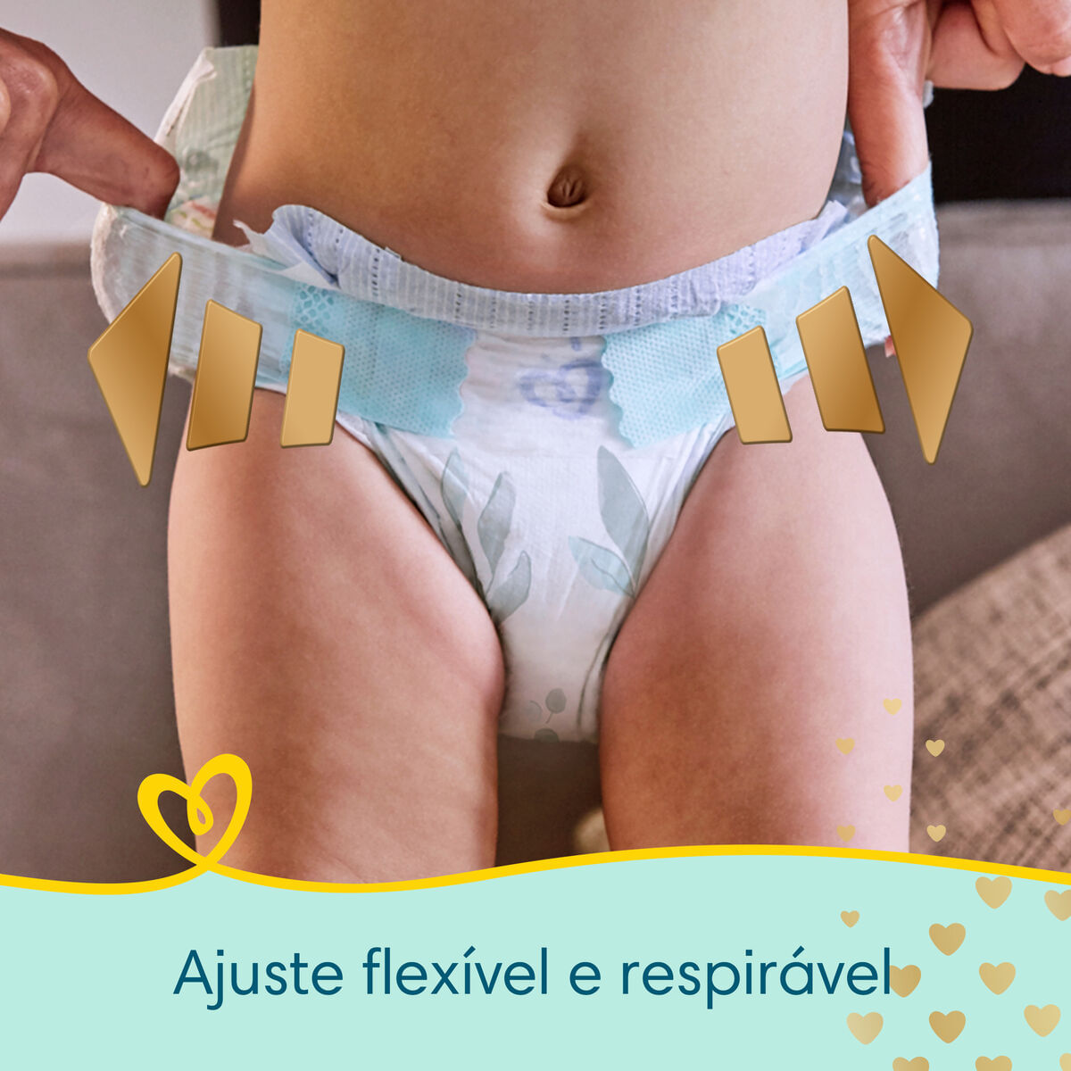 Fralda Descartável Pampers Premium Care XG Pacote com 60 Unid — foto 11