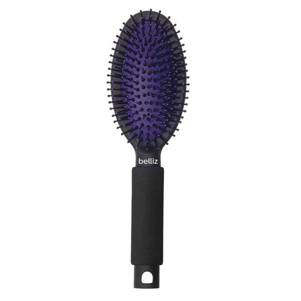 Escova Para Cabelo Belliz Black Ion Oval 1 Unidade