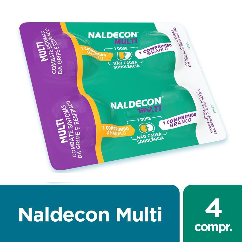 Naldecon Multi 4 Comprimidos