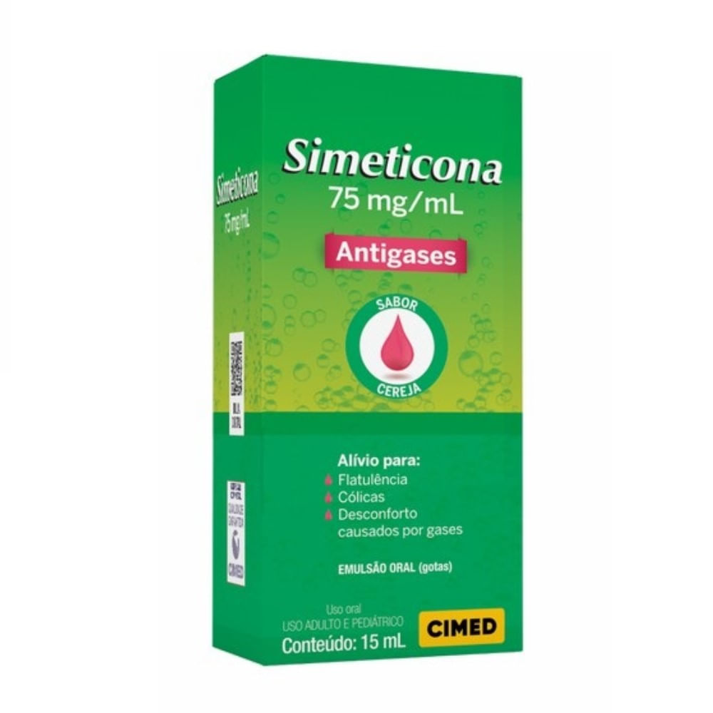 Simeticona Gotas 75mg/ml Gen&eacute;rico Cimed 15ml